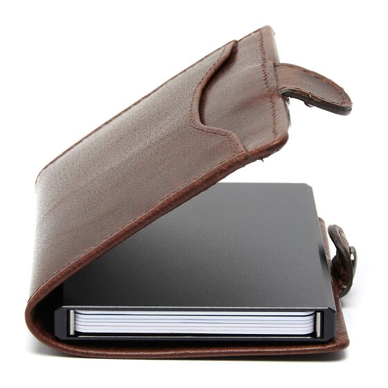 The Chesterfield Brand Albury Estuche para tarjetas de crédito Protección RFID Piel 7 cm