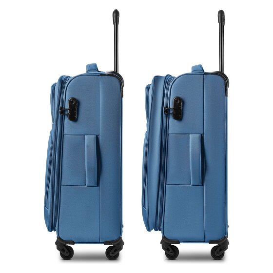 Smartbox Edition 04 4 ruedas Set de maletas 3 piezas Con asa expansible