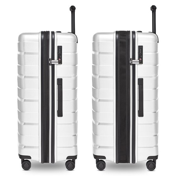 Bergpfeil Trolley de viaje de 4 ruedas L 75 cm con pliegue de expansión