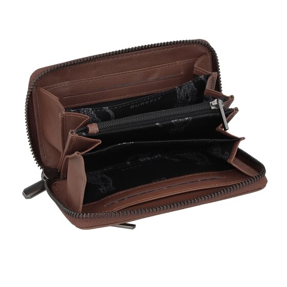 Burkely Nocturnal Nova Cartera Protección RFID Piel 14.5 cm