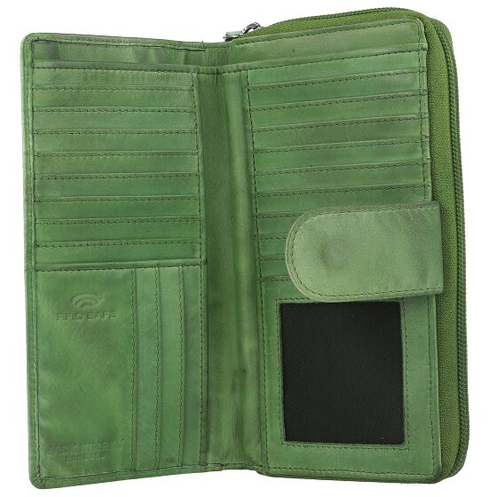 Jack Kinsky Cartera Nelson de cuero RFID 18,5 cm