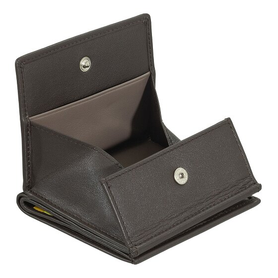 DuDu Cartera de cuero de 9,5 cm