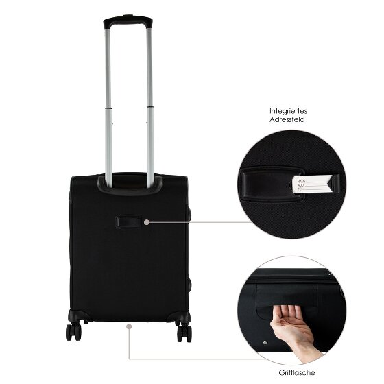 Traveller PROnature Trolley Cabina 4 Ruedas 54 cm