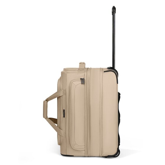Redolz Bolsa de viaje Duffle Essentials de 2 ruedas 55 cm M con solapa de expansión