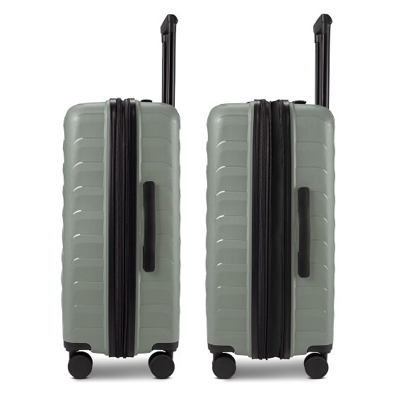 d&n Toronto 4 ruedas Carrito M 65 cm con pliegue de expansión