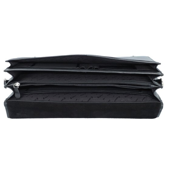 Esquire Maletín Oxford de piel 41 cm Compartimento para portátil