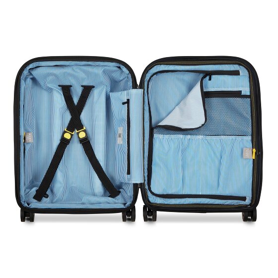 Delsey Paris Carrousel 2 4 ruedas Carro de la cabina 55 cm con pliegue de expansión