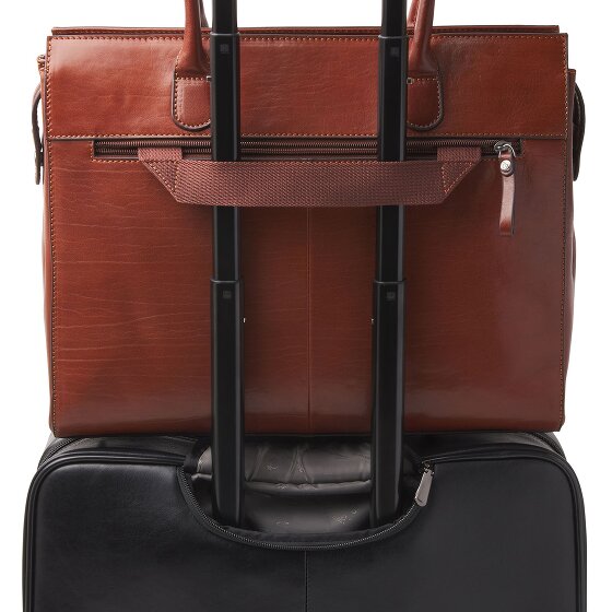 Castelijn & Beerens Bolsa de hombro Ellen Piel 40 cm Compartimento para portátil
