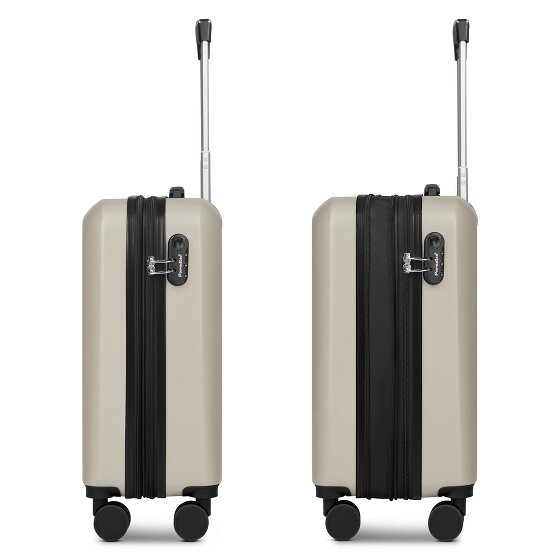 Check.In Paradise 2.0 4 ruedas Carro de la cabina S 55 cm con pliegue de expansión