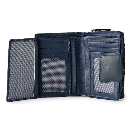 Jack Kinsky Livorno 511 Cartera Protección RFID Piel 9.5 cm