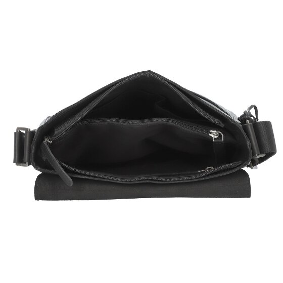 Greenburry Pure Black Bolsa de hombro Piel 26 cm