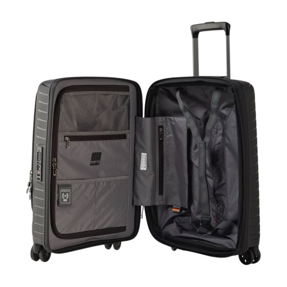 Stratic Novium 4 ruedas Carro de la cabina S 55 cm Compartimento para el portátil con pliegue de expansión