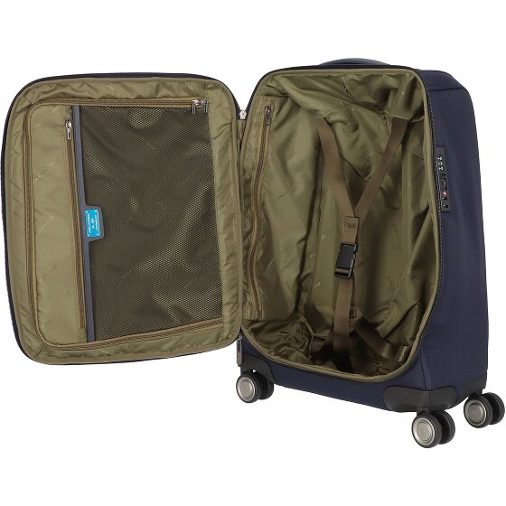 Piquadro Trolley cabina 4 ruedas Brief 55 cm