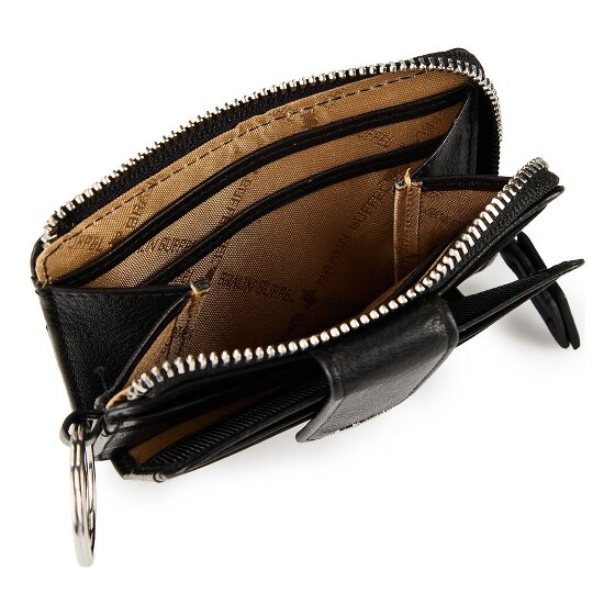 Braun Büffel Joy Estuche para tarjetas de crédito Protección RFID Piel 11 cm