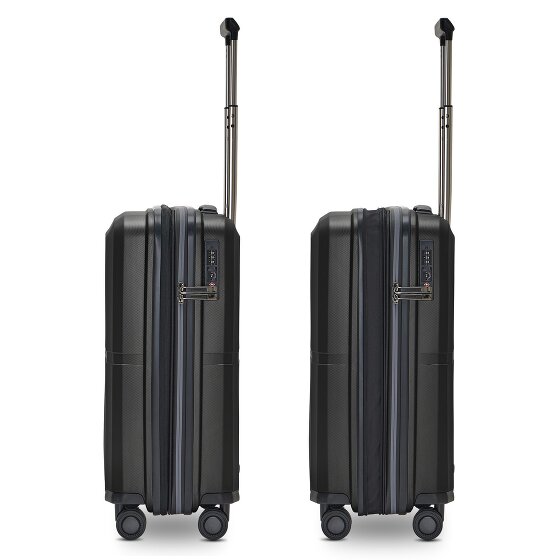 Pactastic Collection 01 4 ruedas Carro de la cabina S 55 cm con pliegue de expansión