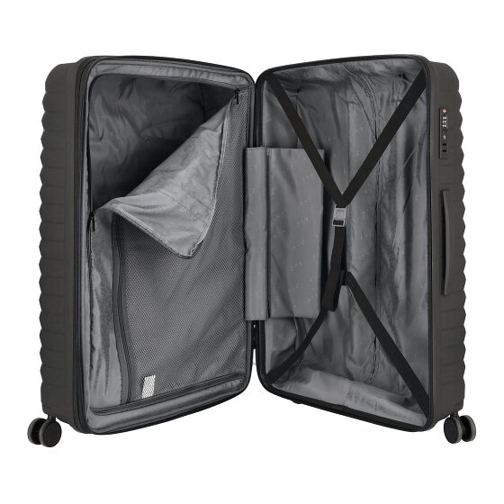 d&n Travel Line 4500 4 ruedas Carrito L 75 cm con pliegue de expansión