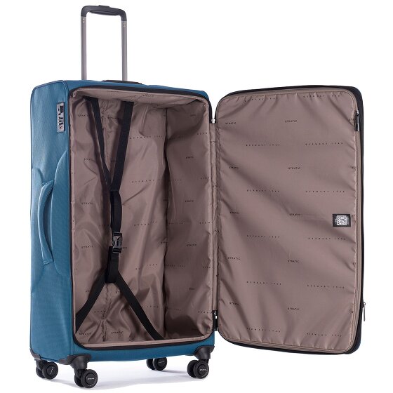 Stratic Trolley de 4 ruedas Bendigo Light Plus Compartimento para portátil de 84 cm