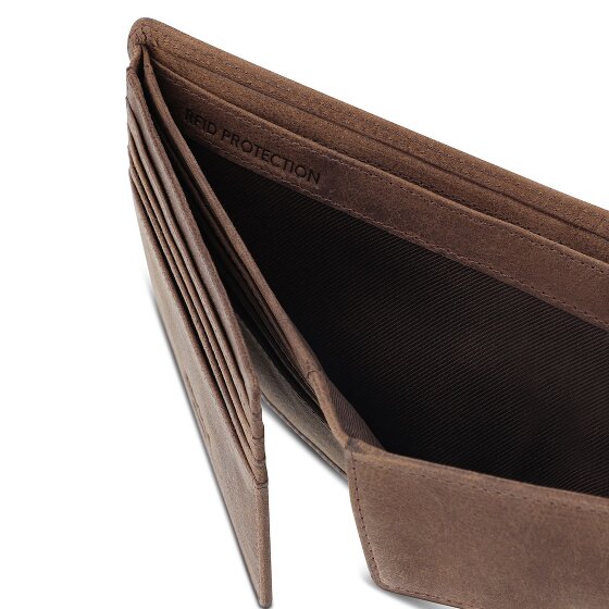 Redolz Cartera Essentials QF de piel RFID 12 cm
