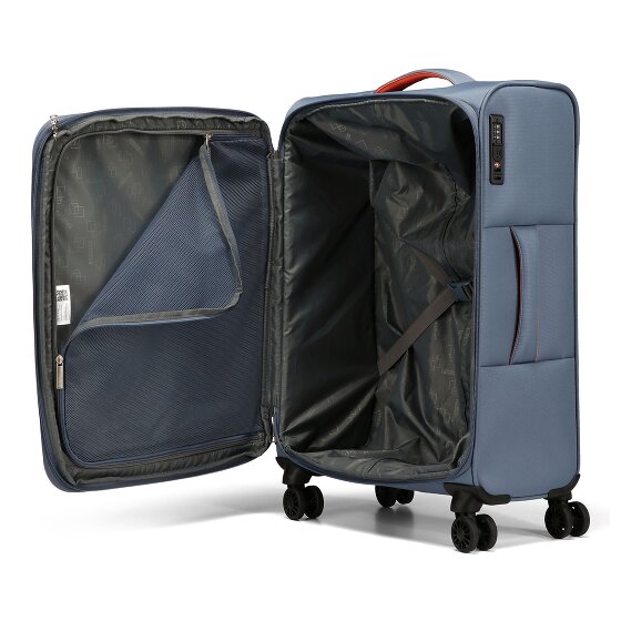 American Tourister Cloudrider 4 ruedas Carrito M 67 cm con pliegue de expansión