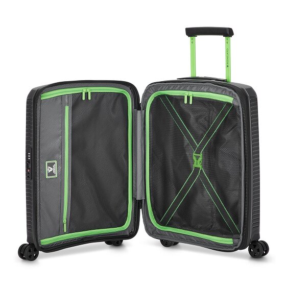 Roncato Arcade 4 ruedas Carro de la cabina 55 cm con pliegue de expansión