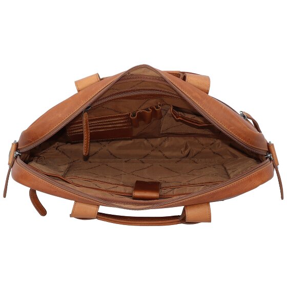 The Chesterfield Brand Wax Pull Up Maletín Piel 40 cm Compartimento para el portátil
