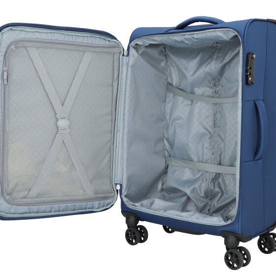 d&n Travel Line 6404 Carro de 4 ruedas 68 cm