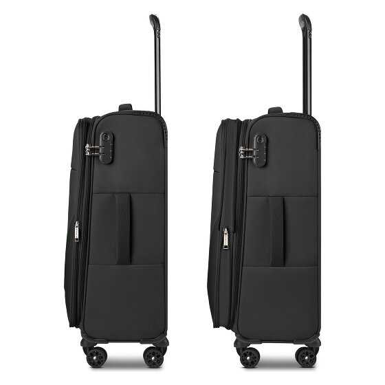Stratic taska 4 ruedas Trolley M 65 cm Con asa expansible