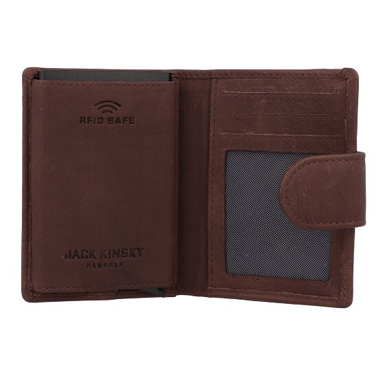 Jack Kinsky Aruba Cartera Protección RFID Piel 7.5 cm