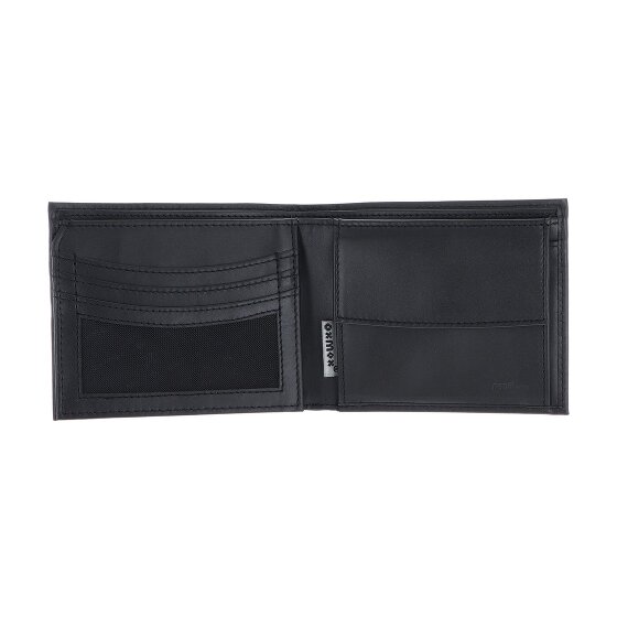 oxmox Leather Cartera Bloqueo RFID Piel natural 12 cm