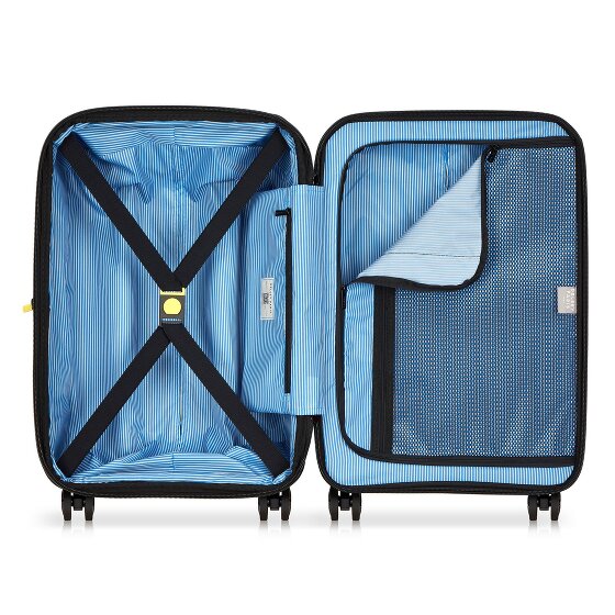 Delsey Paris Lutece Se 4 ruedas Carro de la cabina 55 cm con pliegue de expansión