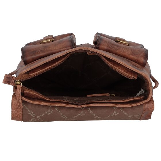 Greenland Nature Mochila de cuero Mascu & Line 39 cm