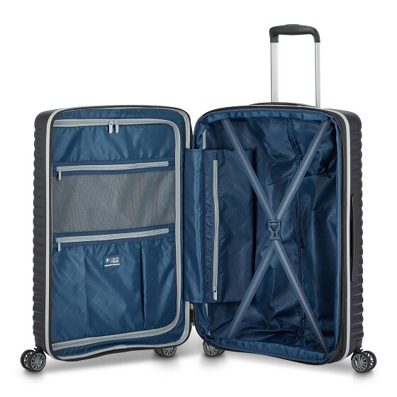 MODO by Roncato Vega 4 ruedas Juego de maletas 3 piezas con pliegue de expansión