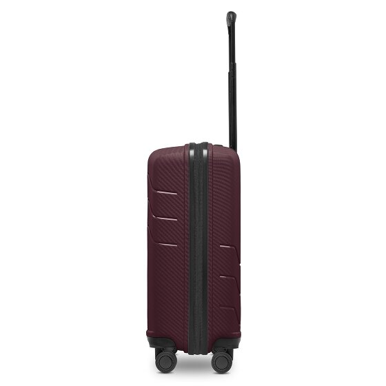 Redolz Trolley de cabina Essentials 17 de 4 ruedas Compartimento para portátil con bolsillo blando de 55 cm