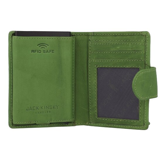 Jack Kinsky Aruba Cartera Protección RFID Piel 7.5 cm