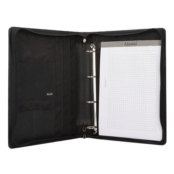 Alassio Monza estuche de escritura de cuero 34 cm