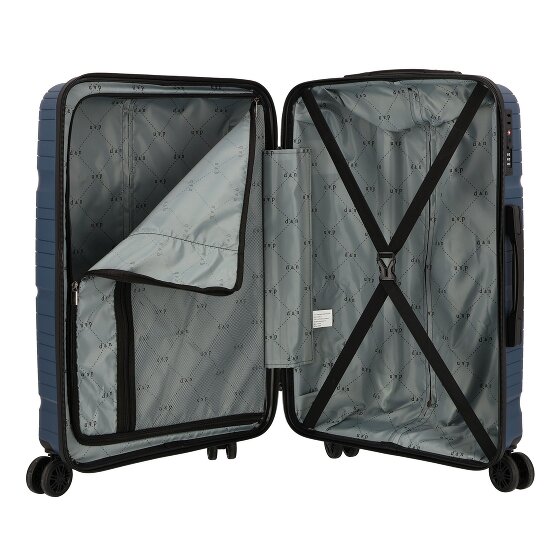 d&n Travel Line 4300 4 ruedas Carrito M 68 cm