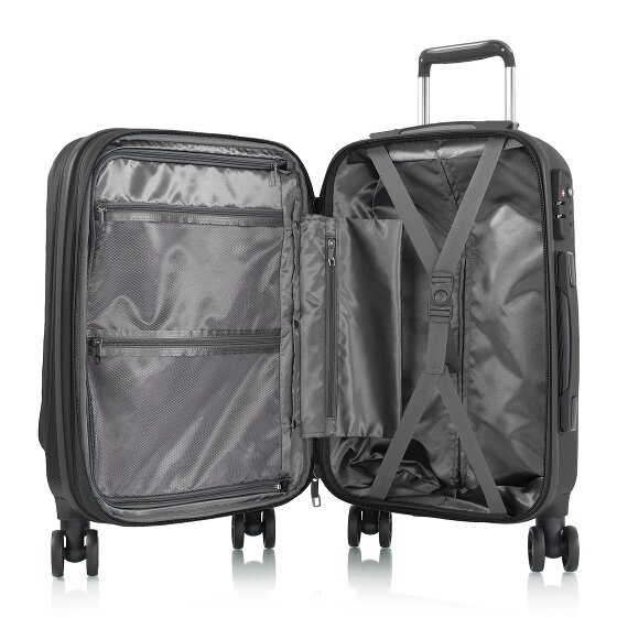 Heys Vantage 4 ruedas Carro de la cabina S 55 cm con pliegue de expansión