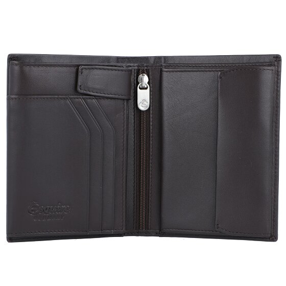 Esquire Nuevo Billetero de piel de seda 9 cm