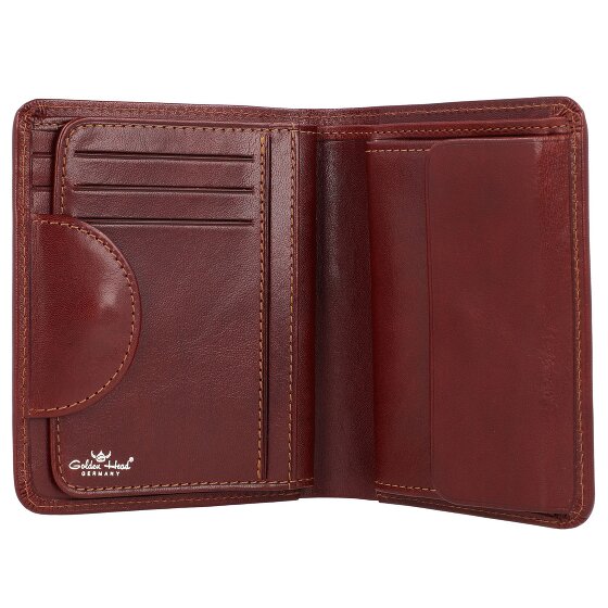 Golden Head Cartera Colorado de cuero RFID 11 cm