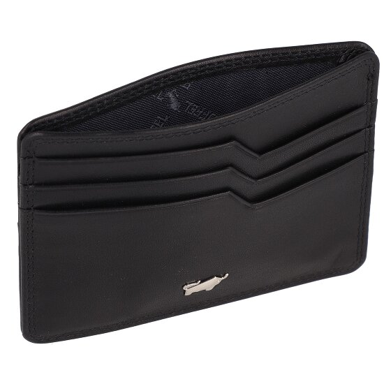 Braun Büffel Estuche para tarjetas de crédito RFID Edición Golf 10,5 cm