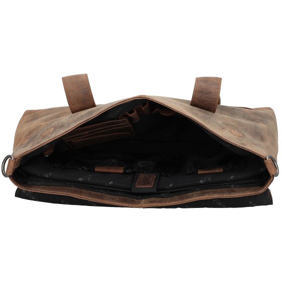 Plevier Retro Lamarr Bolsa de hombro Piel 45 cm Compartimento para el portátil