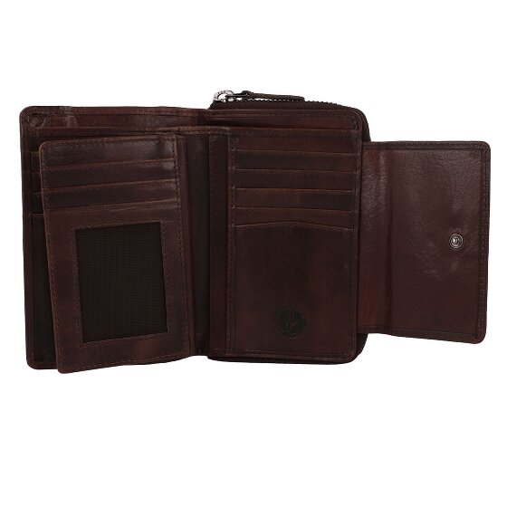 Greenburry Newport Cartera Protección RFID Piel 14 cm