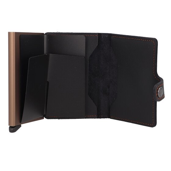 Secrid Miniwallet Original Funda para tarjetas de crédito Cartera de piel RFID 6,5 cm