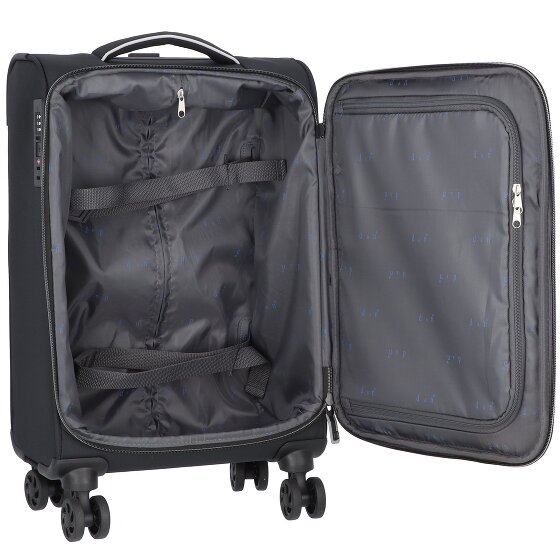 d&n Travel Line 9204 4 ruedas Carro de la cabina 55 cm