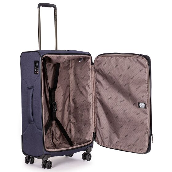 Stratic Trolley de 4 ruedas Bendigo Light Plus Compartimento para portátil de 72 cm
