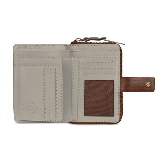 bugatti Viola Cartera Protección RFID Piel 14 cm