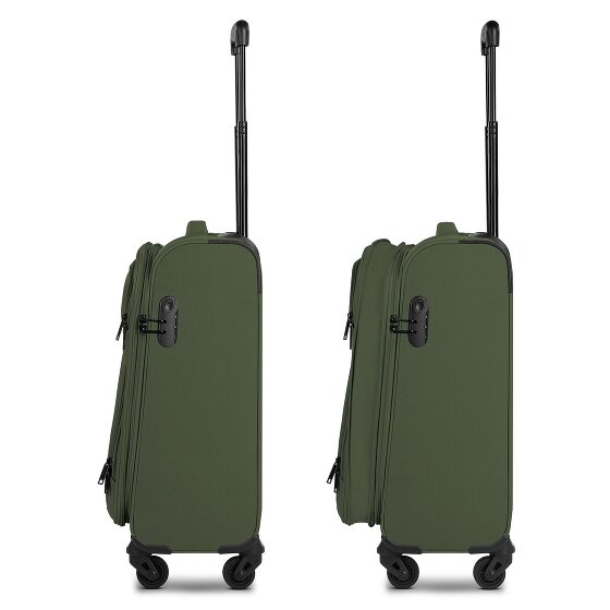 Smartbox Edition 04 4 ruedas Carro de la cabina 55 cm con pliegue de expansión