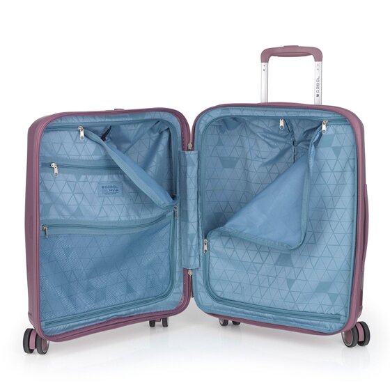 Gabol Queens 4 ruedas Carro de la cabina S 54 cm con pliegue de expansión