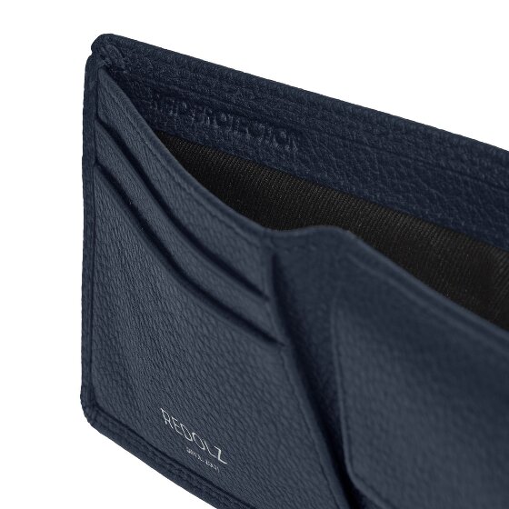 Redolz Leather Essentials QF cartera pequeña de piel RFID 10,5 cm