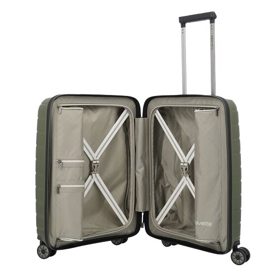 Travelite Air Base 4 ruedas Trolley de cabina 55 cm Compartimento para laptop